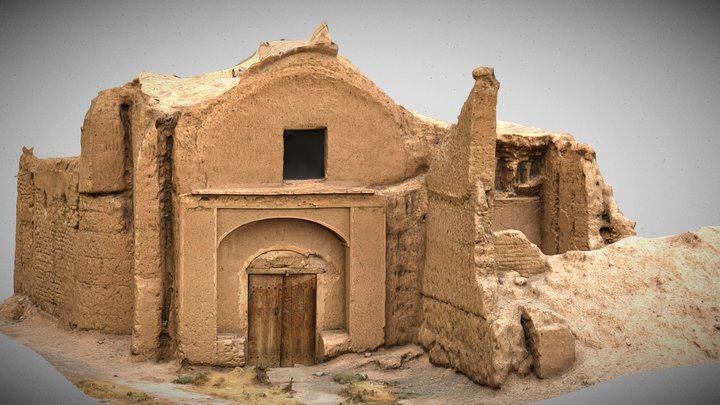 Ruined House 02 3D Model