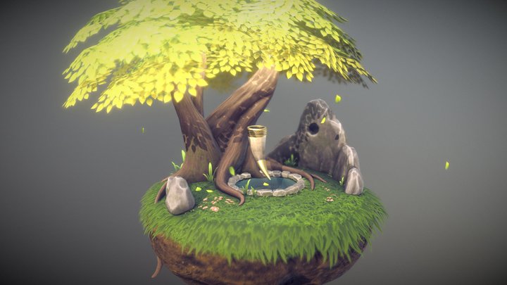 Mimisbrunnr 3D Model