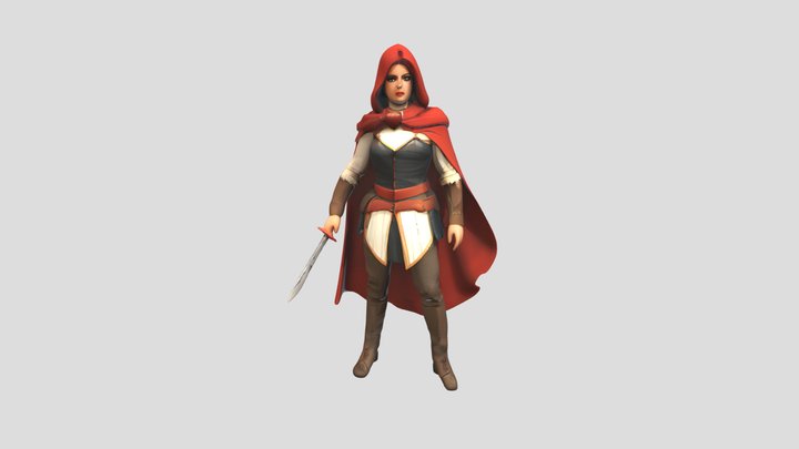 Crimson Shadowblade Assassin’s Creed Heroine