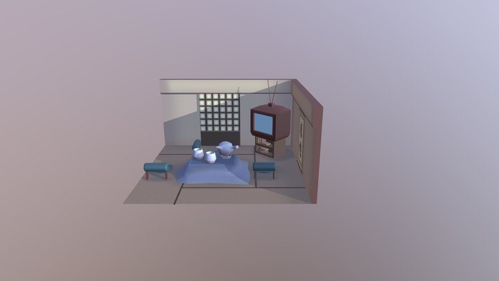 Japanese Room 3D Model