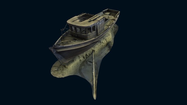 Fishing Vessel Sonny 3D Model