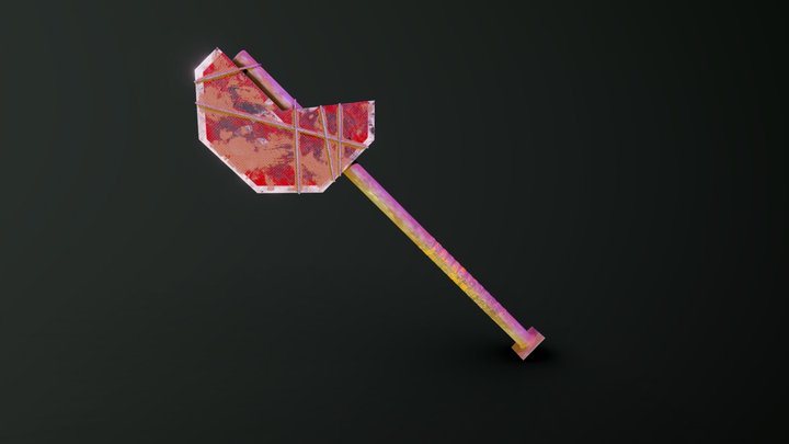 Stop Sgin Axe 3D Model