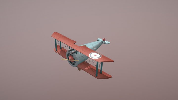 1IGP24_De_Greef_Jelle_GameArtPlane 3D Model