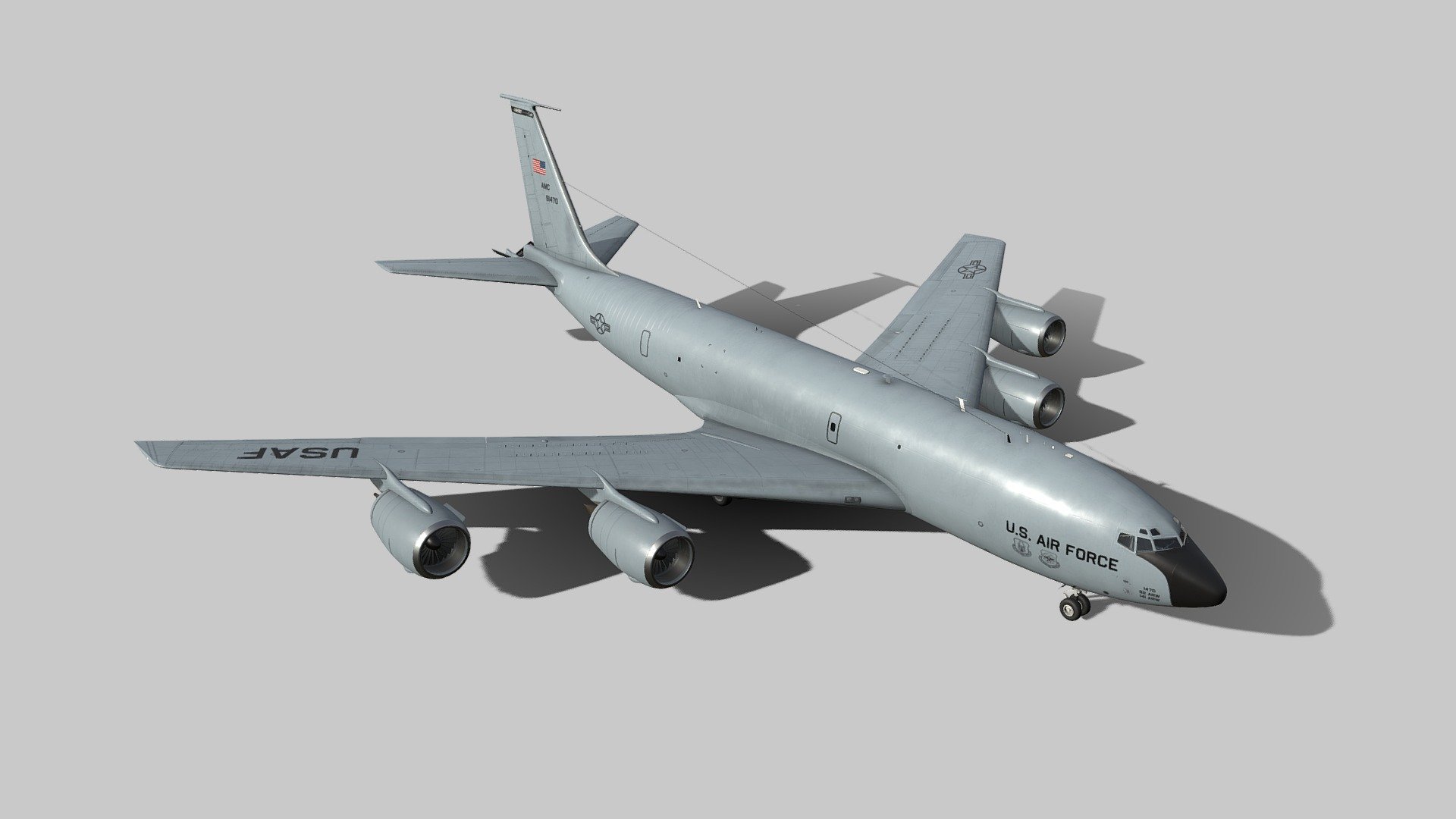 Boeing Kc-135 Stratotanker - Buy Royalty Free 3D Model By Tim Samedov  (@Citizensnip) [4Ccd8f4]
