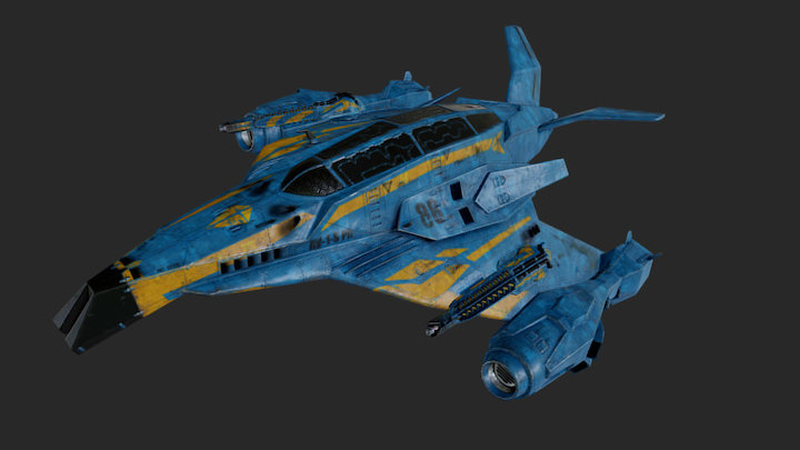 Scout AV-1-S PR [Prototype] 3D Model