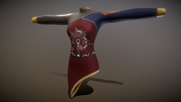 Dress 4k textures – Modelo 3D gratuito STL
