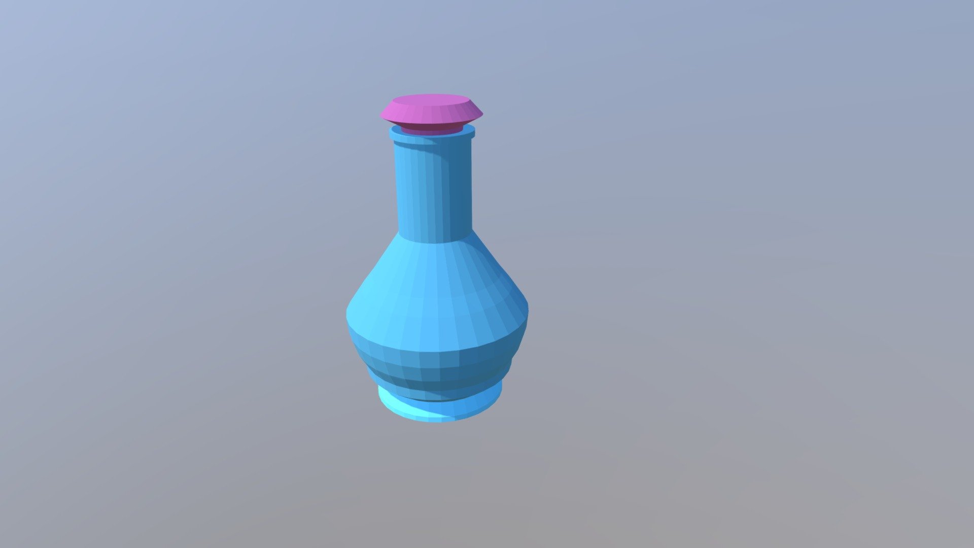 Potion Bottle - Semi Round