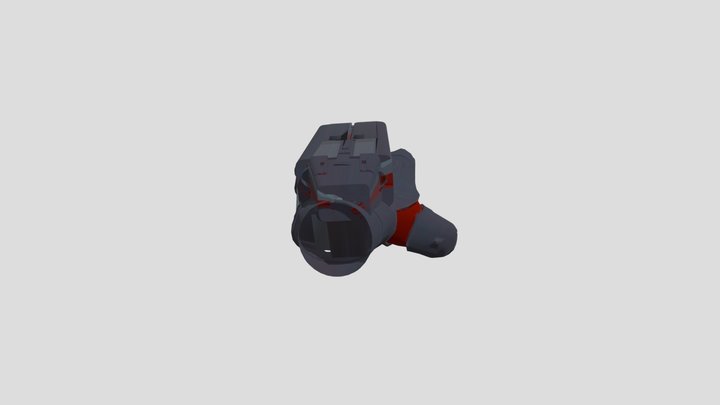 Handshot Knuckle-Gun 3D Model