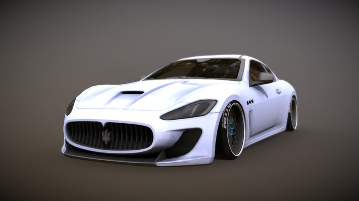Maserati Granturismo (Stance) 3D Model