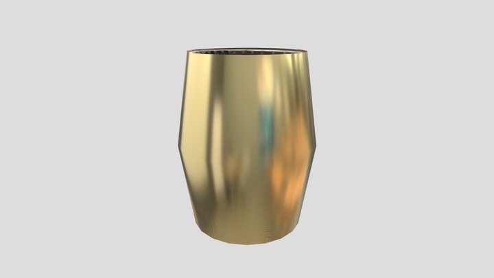 The Golden Barrel 3D Model