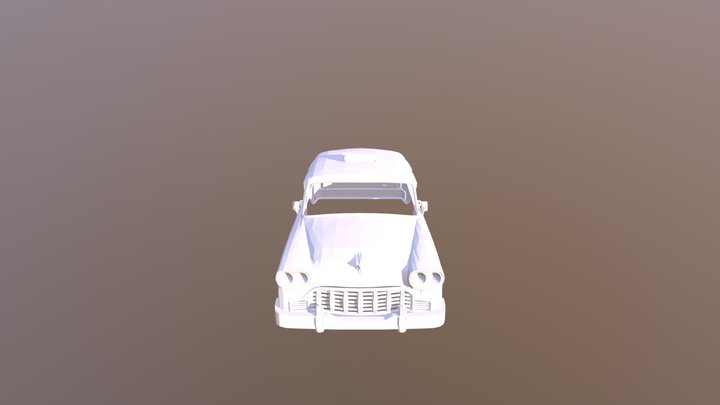 Old Taxi New York Printable Body Car 3D Model