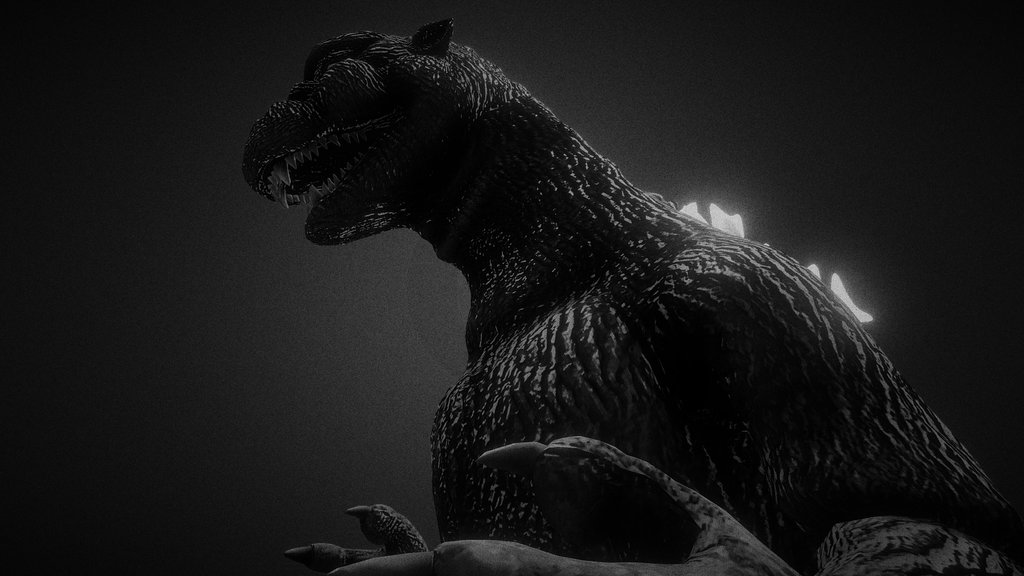 GODZILLA 1954 (GOJIRA) RIGGED