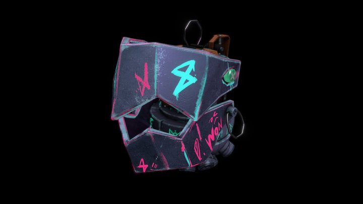 Jinx_Bomb-Aracane 3D Model
