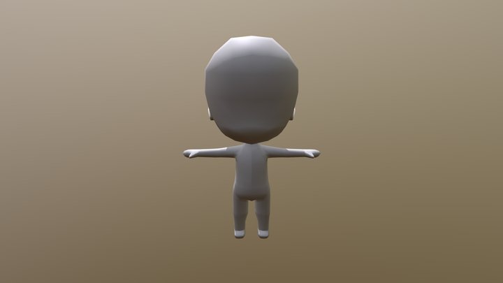 Simple Character 3D Model