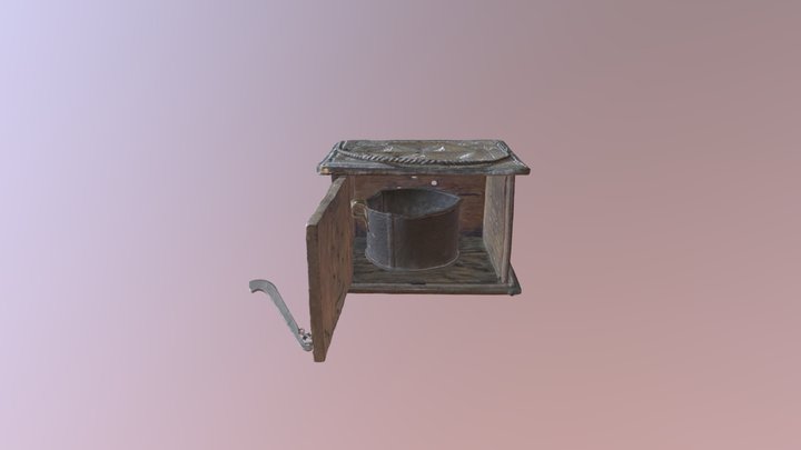 Chip Carved Foot Warmer OPEN 3D Model