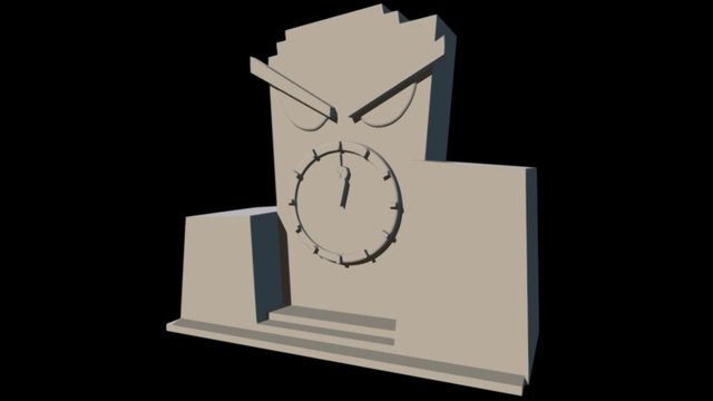 Old Bossbot Tower 3D Model