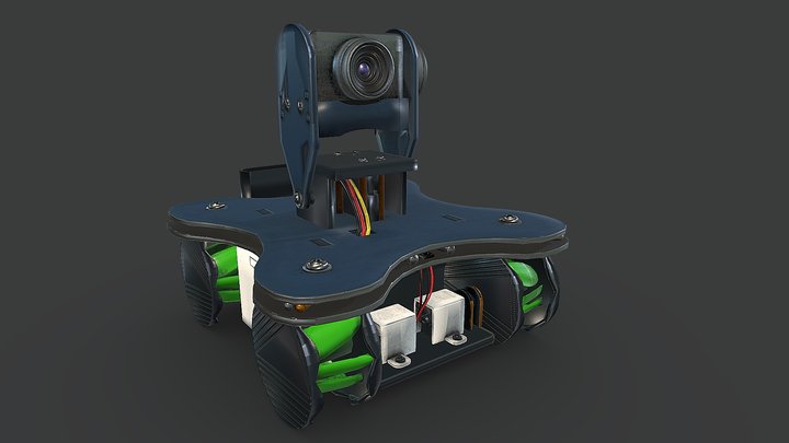 Smart Robot 3D Model