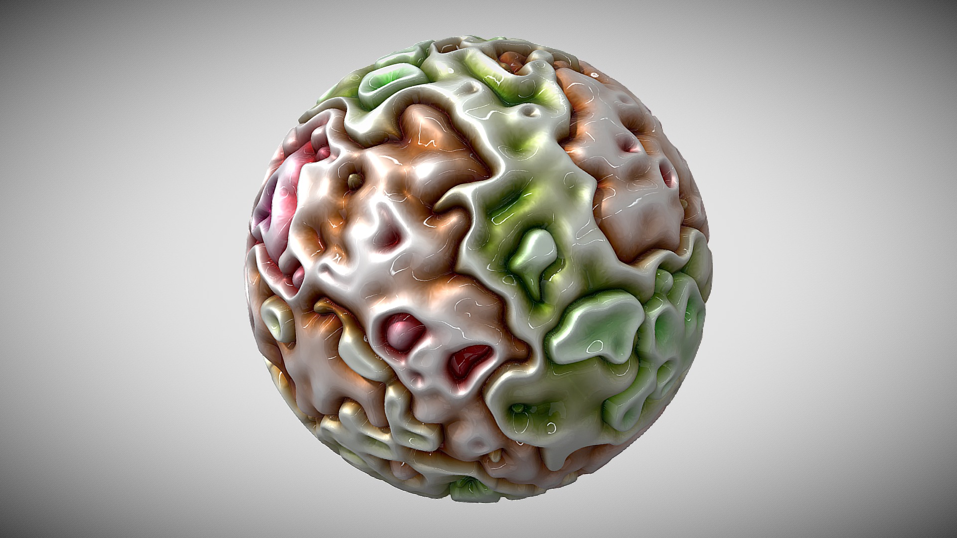3D model Planet RM42 - This is a 3D model of the Planet RM42. The 3D model is about a close up of a cupcake.