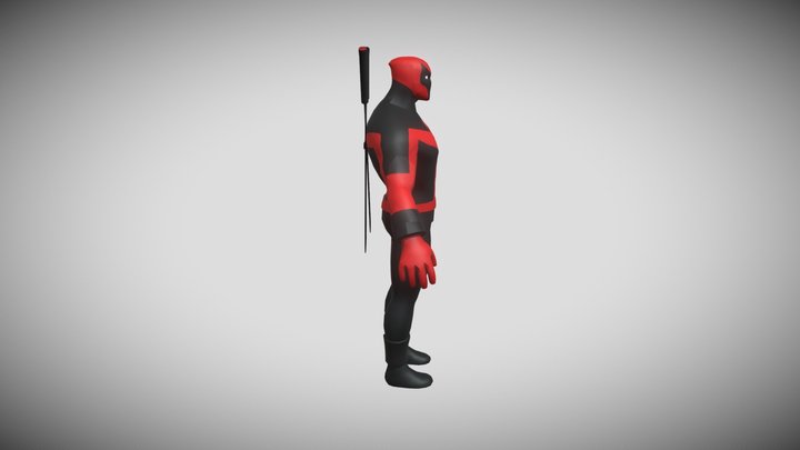 Deadpool Ultimate 3D Model