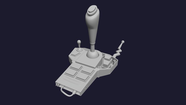 Remote Control B 3D Model