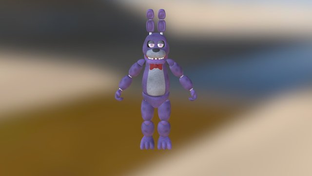 Fnaf 1 Animatronics 3D - TurboSquid 2101783