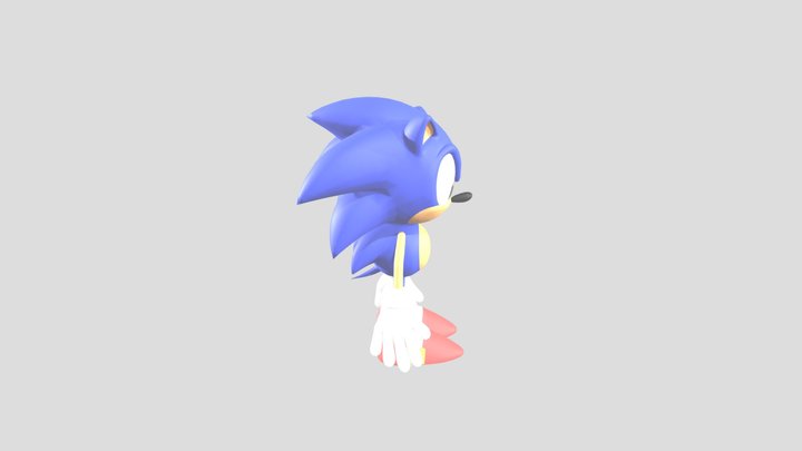 Sonic 3D Models 3D Model