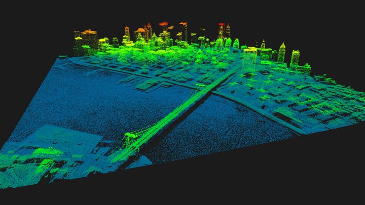 New York point cloud – Kostenloses 3D-Modell STL