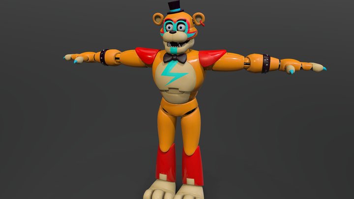 Freddy Fazbear / FNaF AR: Special Delivery - Download Free 3D model by  Murzik 267 (@Murzik_267_black) [fe814bf]