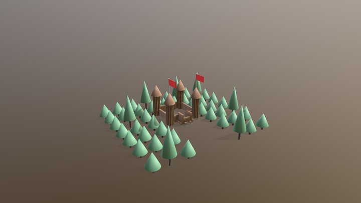 castle 3D Model