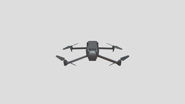 Дрон Mavic 3 / Drone Mavic 3 3D Model