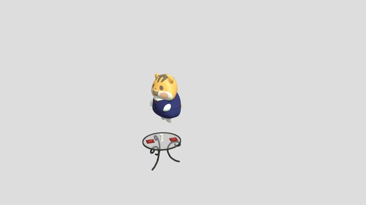 Ham Magician 3D Model