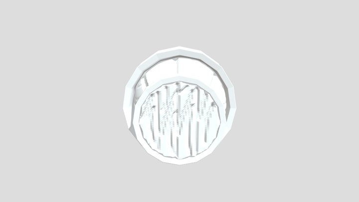 Barril_sculpt_avaliaçao 2 3D Model