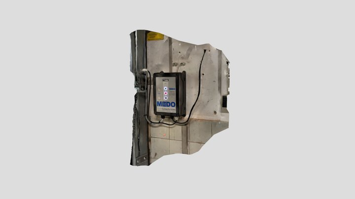 Power wallbox for Industrial use 3D Model