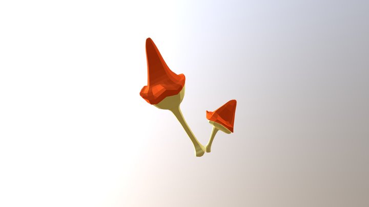MagiSpire Mushroom 8 3D Model