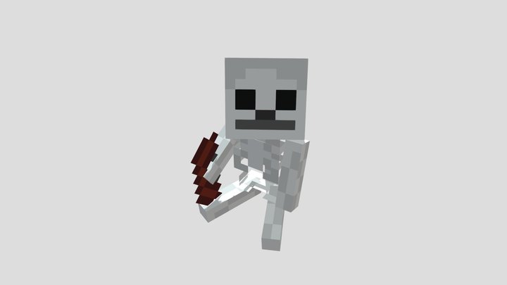 Chibi skeleton 3D Model
