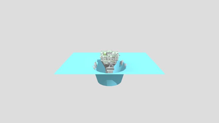 Treacherous Mansion 3D Model