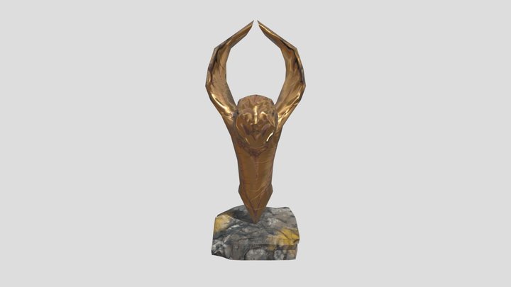 Ewiglicht Statue 3D Model