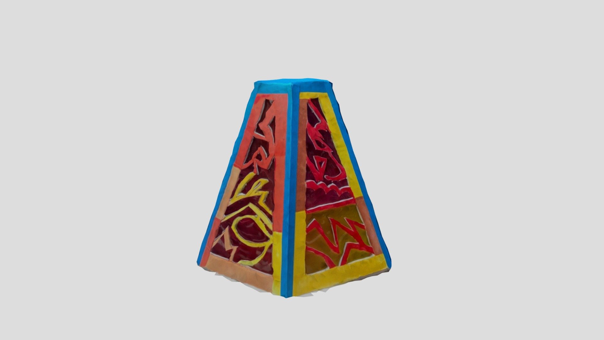 Lantern shade by my son
