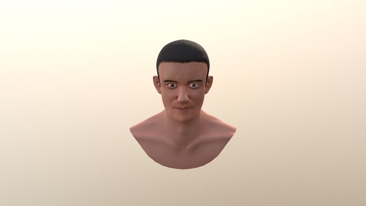 Orlando Bloom Bust 3D Model