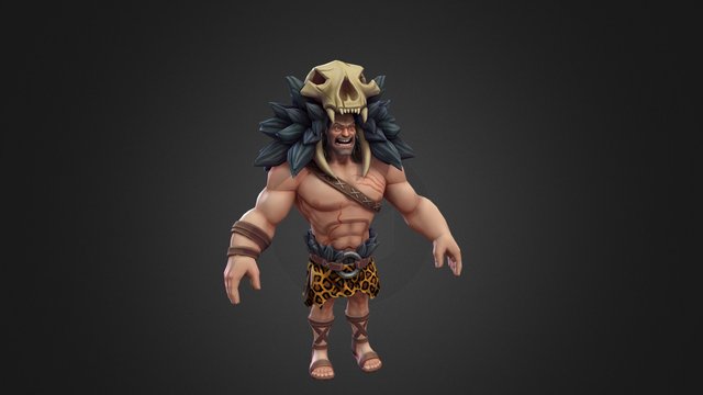 Warlords - Craal 3D Model