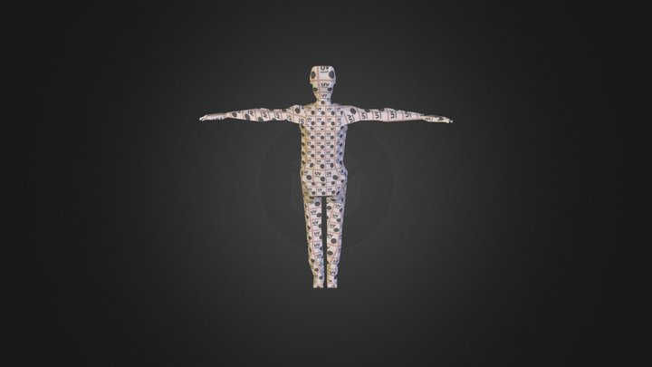 Uv Texture body 3D Model