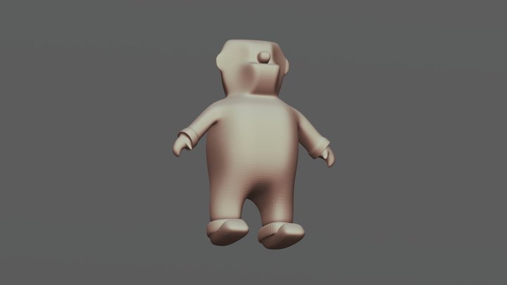 Tentativa De Modelagem 3D Model