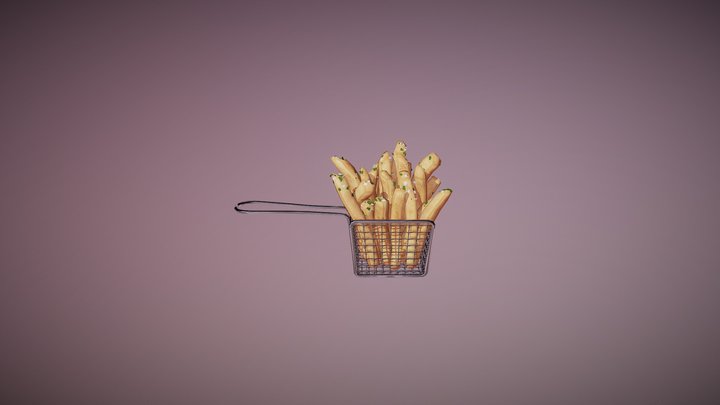 French fries / Chips 3D Model