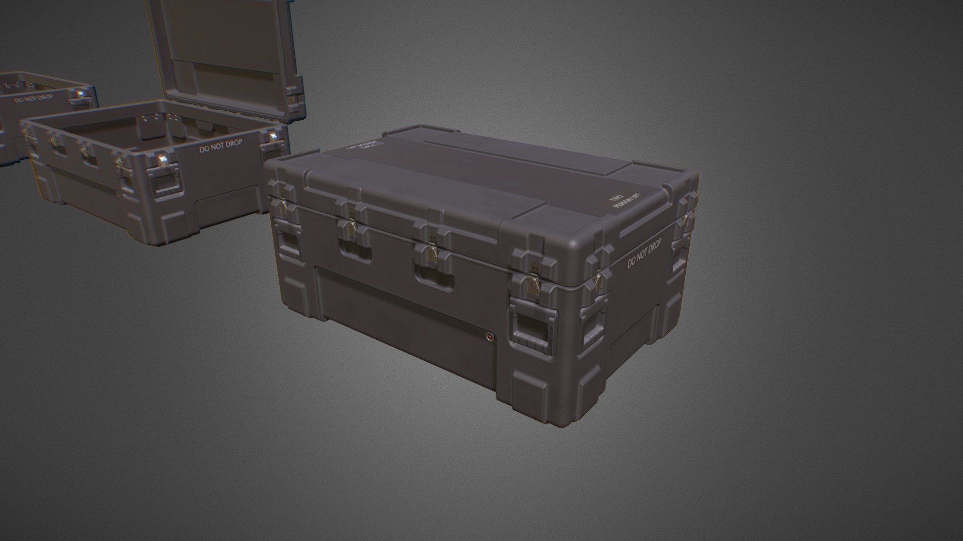 Military Cases Pack (UE4, Unity) Case 11 - 3D model by forest_cat ...