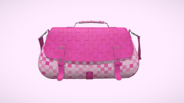 Pink Bag 3D Model