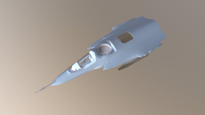 F-35 Weapon Bay 3D Model