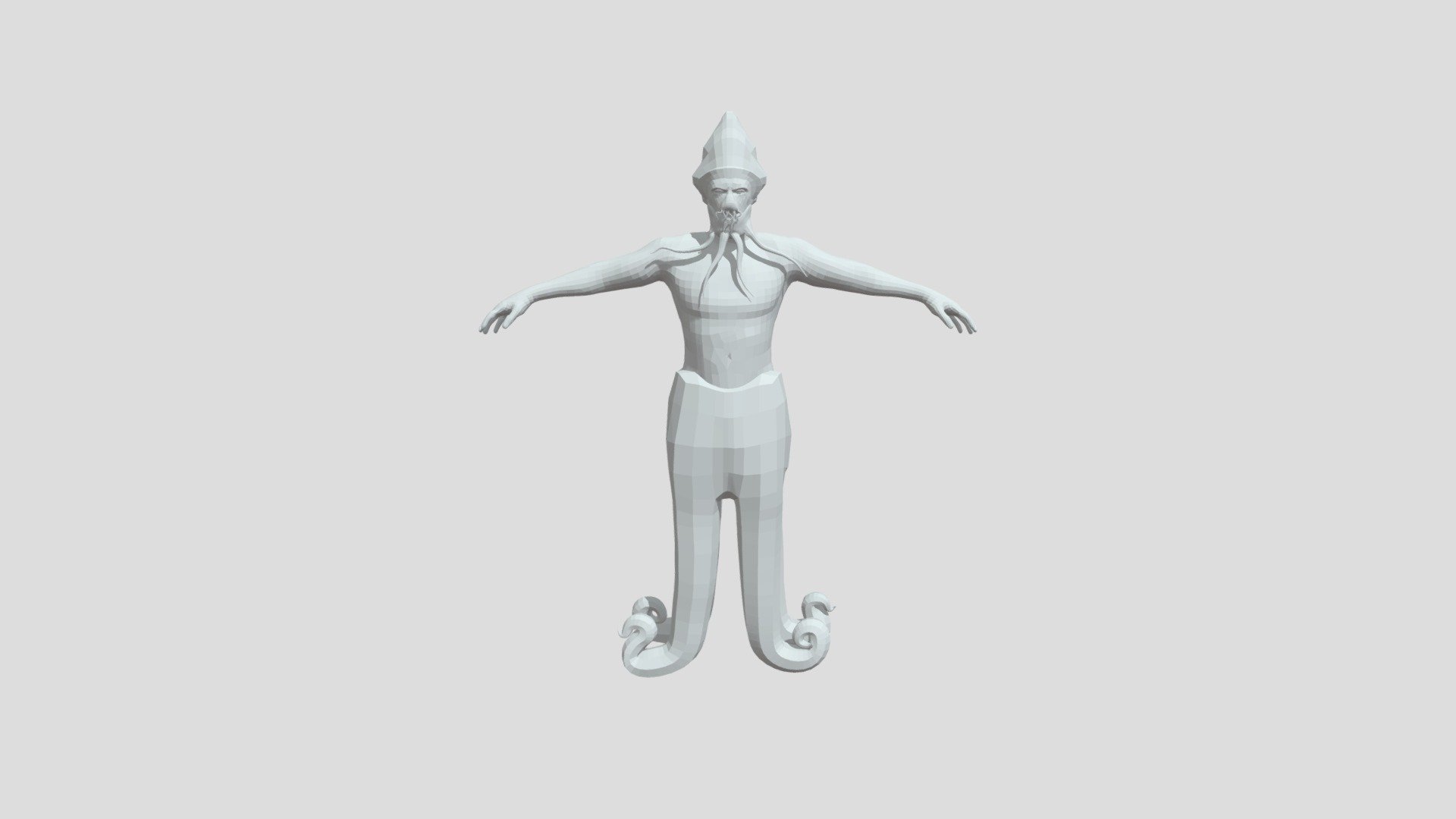 Squidude (Retopologia) — Sketchfab embed 3D viewer