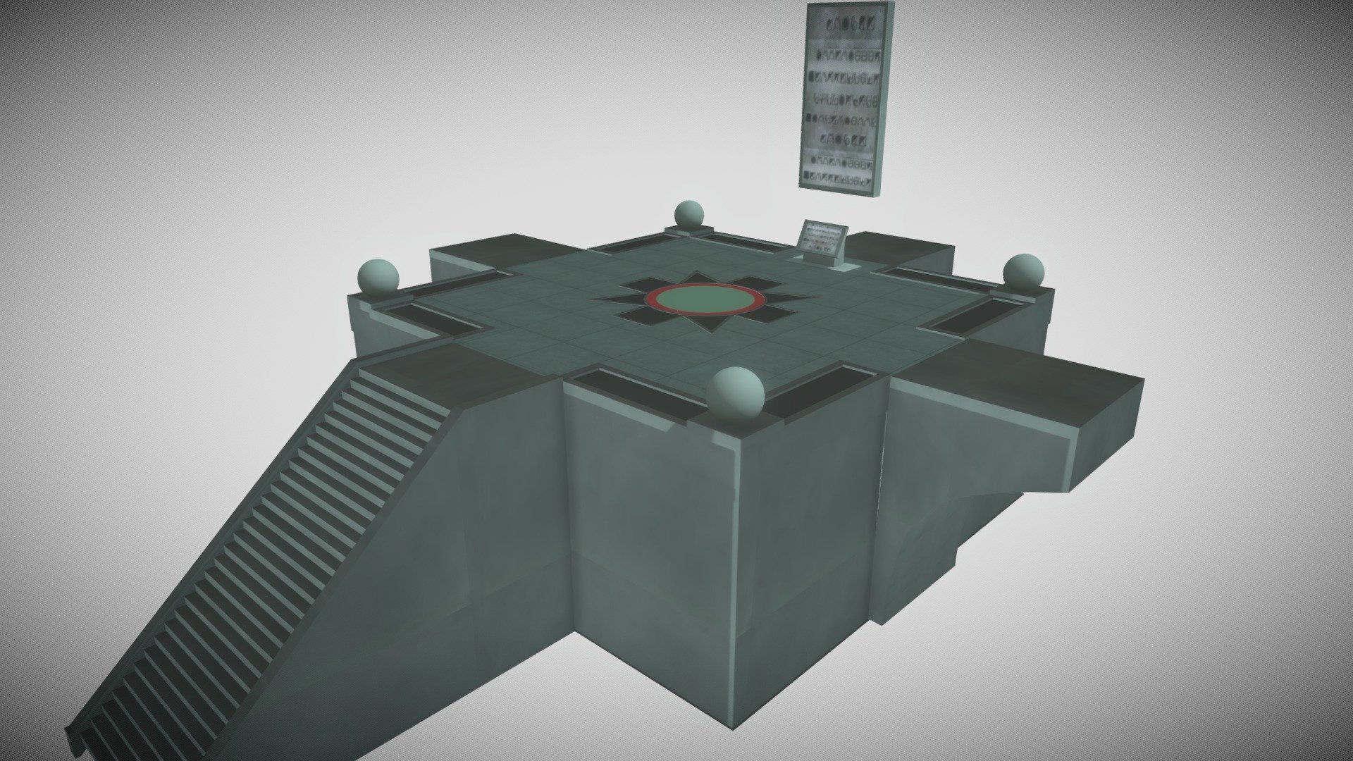 Hero Summon Point - v3 "anime - Dog Days" — Sketchfab embed 3D viewer
