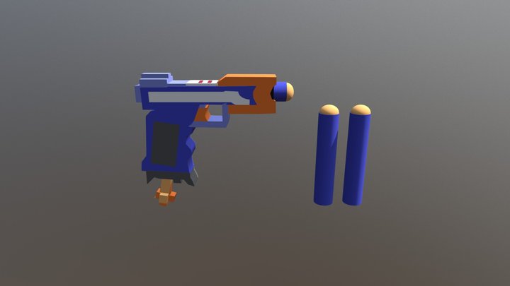 Nerf Jolt 3D Model