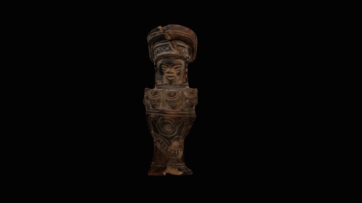 Mexican Figurine 3D Model